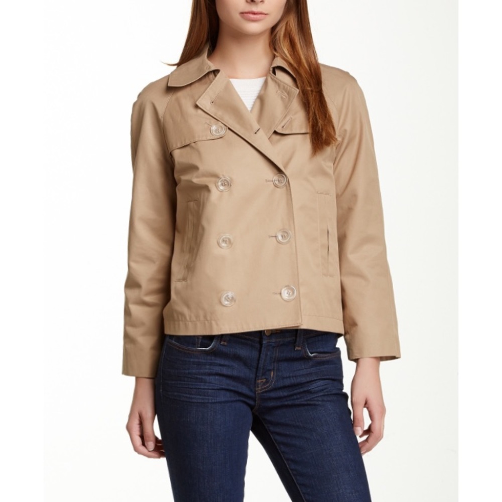 French connection beige jacket coat nwt - Picture 1 of 7